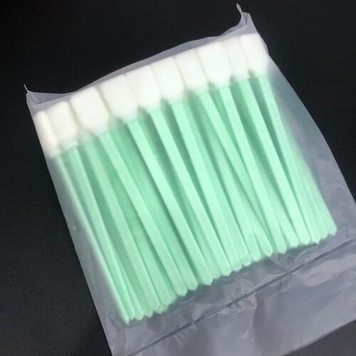 500PCS Cleaning Swabs For Epson Roland Mimaki Mutoh All Large Format Solvent Printer Printhead Sponge Stick