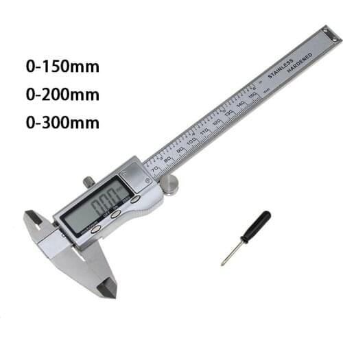 Measuring Tool Stainless Steel Digital Caliper 150mm 200mm 300mm Gauging Tools measuring instrument Vernier Calipers