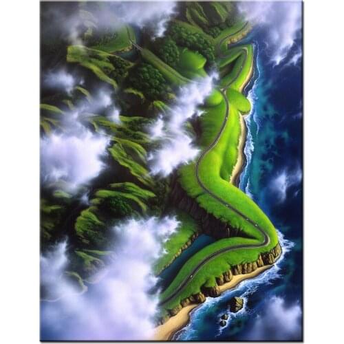 China Great Wall,full square drill diy Diamond Painting Mosaic New arrivals mosaic drill Diamond Embroidery Pattern art,decor