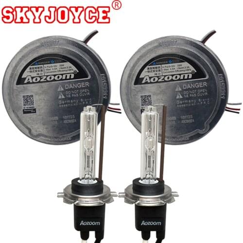 SKYJOYCE NO Error HID light KIT Matal H7 CANBUS kit 35W H11 H1 H7 all in one Super White HID Headlight Bulbs hid light kit