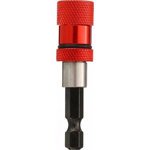 1Pcs Quick Release Magnetic Screwdriver Bit Holder 1/4" Hex Shank Drywall Drill Bit Holder 60mm For Electric Drill