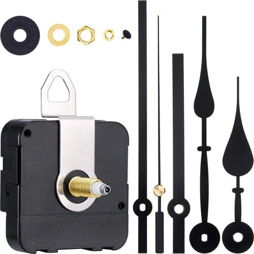 Quartz Clock Movement Mechanism Hands Wall Repair Tool Parts Silent Kit Set DIY