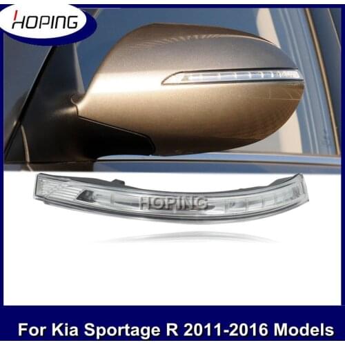 Hoping Rearview Mirror Lamp Light For Kia Sportage R 2011 2012 2013 2014 2015 2016 Outer Side Mirror Turn Signal Light