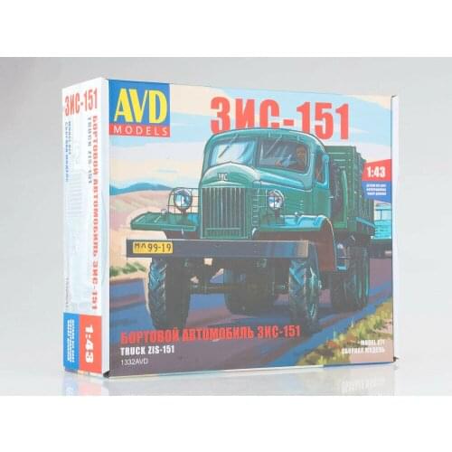 NEW AVD Models Truck ZIS-151 1:43 Scale Diecast Model Kit 1332AVD