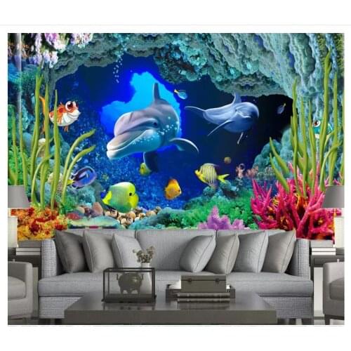 Custom photo wallpaper 3d wallpaper for walls 3 d Beautiful hand-painted dreamland childrens room background wall papers decor