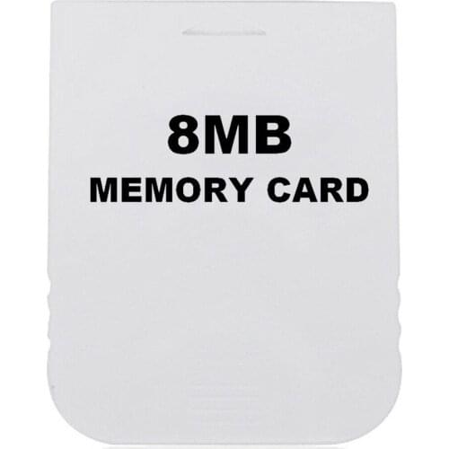 Practical Memory Card For Wii Gamecube Game 4MB~512MB 8192 Blocks Memorial Stick Memory Card For WII Version Games