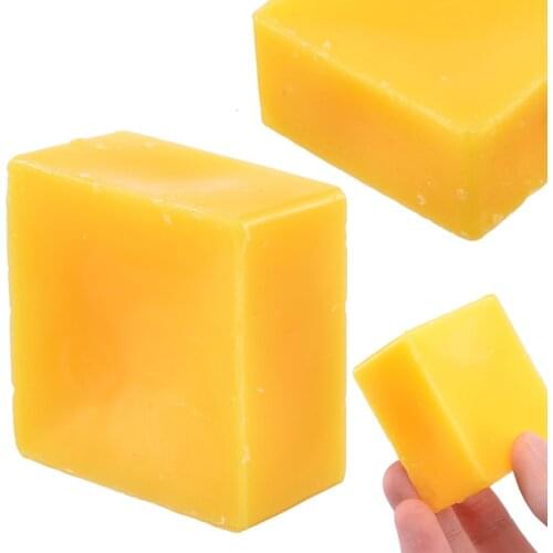 Candle Making Wax 35-50g Organic Beeswax Cosmetic Grade Filtered Natural Pure Bees Wax Bars For Leather Industry