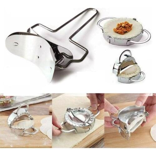 2/3Pcs/ Dumpling Set Stainless Steel Maker Dough Cutter Dumpling Mould Pie Ravioli Kitchen Pastry Tools Accessories Cutting Tool