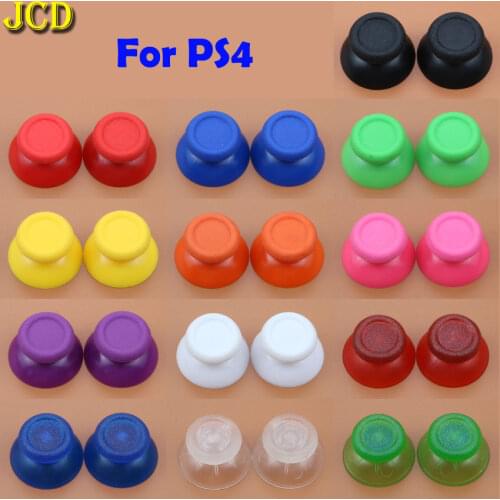 JCD 2pcs Controller Analog Joystick Cap Grips for Sony Playstation 4 for PS4 3D Analogue Joystick cover Mushroom