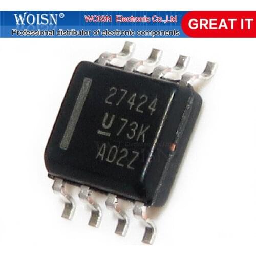 2pcs/lot UCC27424DR UCC27424 27424 UCC28810DR UCC28810D 28810D SOP-8 In Stock