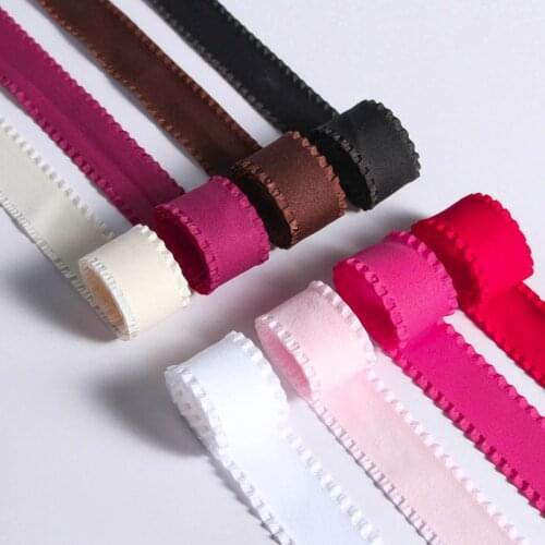 2 yards Ruffle Wrinkles Sanding Trim Ribbon Diy Hair Bow-knot Gift Bouquet Packaing Material Clothes Sewing Accessories