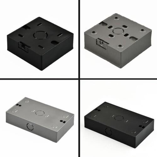 86 Type Home Improvement Concealed and Surface Mounted Bottom Box 146 Type Wall Switch Socket Bottom Box Junction Box