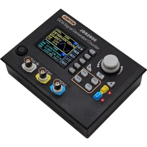 JDS2800 3MHz DDS Digital Signal Generator Dual Channel Frequency Counter Arbitrary Waveform Pulse