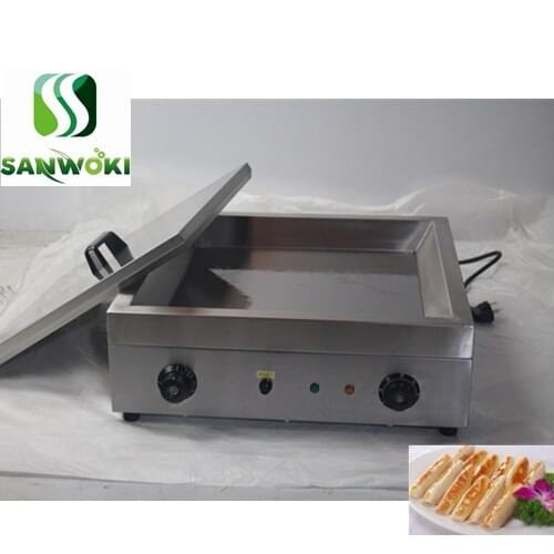 Electric meat pie pancake baker Frying Pan buns fried Machine Guo tie maker machine dumping fryer Japanese style Pot Sticker