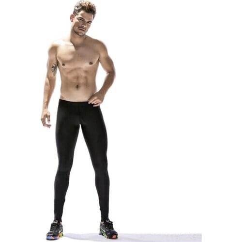Men Sweatpants Compression Stretch Legging Tight Skinny Sport Pant Running Jogger Fitness Gym Athletic Pant Trouser Sportswear