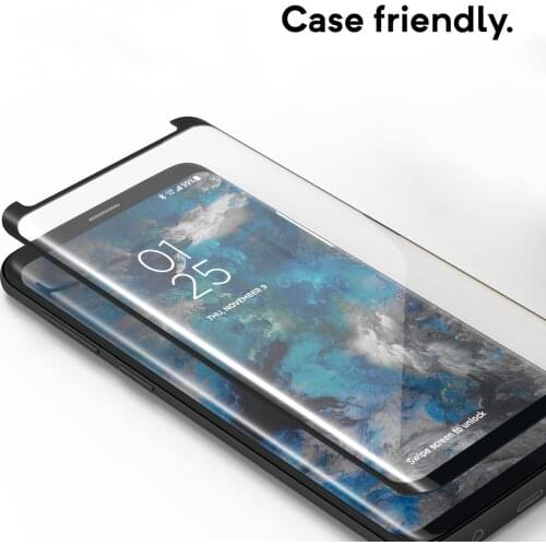 NUCWIN Protective Glass On The Phone