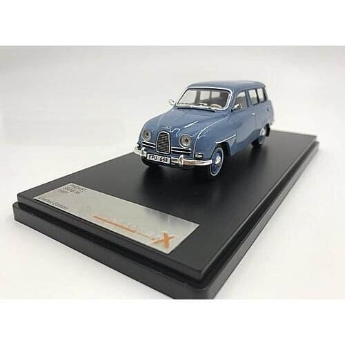 PREMIUM X 1:43 SAAB 95 1961 Alloy model car Metal toys for childen kids diecast gift