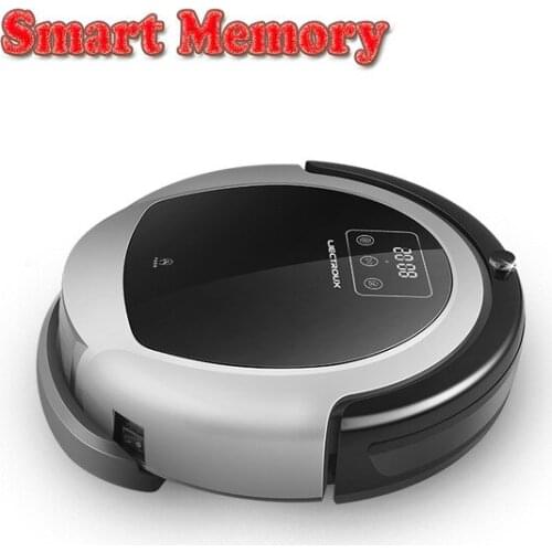 NEWEST Arrival 2D Map Gyroscope Navigation Robot Vacuum Cleaner B6009 With Water Tank,Smart Memory,Wet and Dry Cleaning