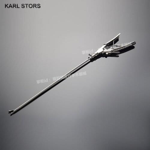 Laparoscopy simulation exercise training V-shaped needle holder new simulation exercise needle holder