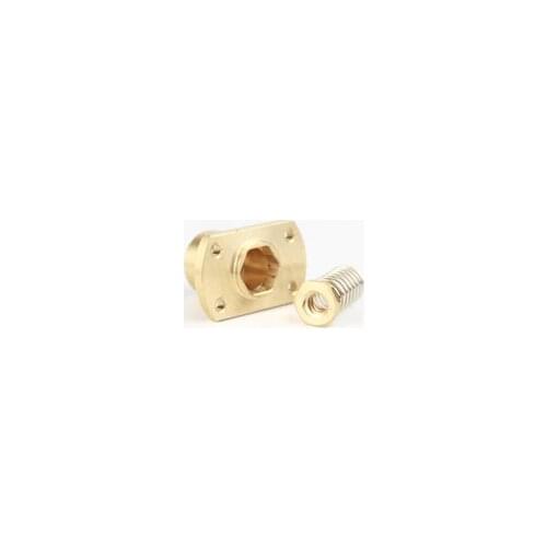 WANHAO GR1 / D8 brass anti-backlash nut Tr8*4-2
