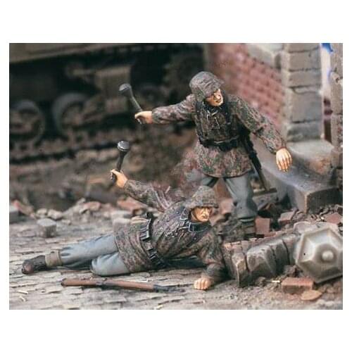 1/35 Resin Figure Model Kit Unassambled Unpainted 1074(2 figures)