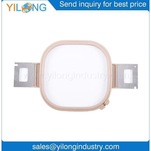 12pcs Plastic SWF Hoops Tubular Frame Diameter 240X240 Square Shape Total Length 450mm For Industrial SWF Embroidery Machine