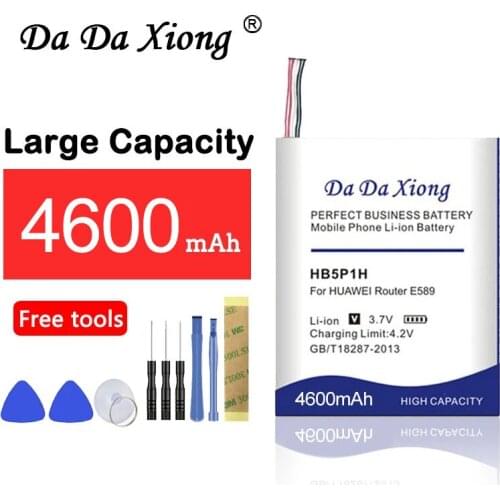 Da Da Xiong 4600mAh HB5P1H Battery for Huawei Router E589 R210 E5776s E5776S-22/32/501/601/860/922