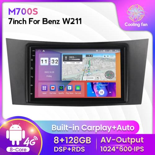 MEKEDE Android 10 car stereo For Mercedes Benz E-Class W211 E200 E220 E300 E350 E240 E270 E280 W219 autoradio carplay 4g sim gps