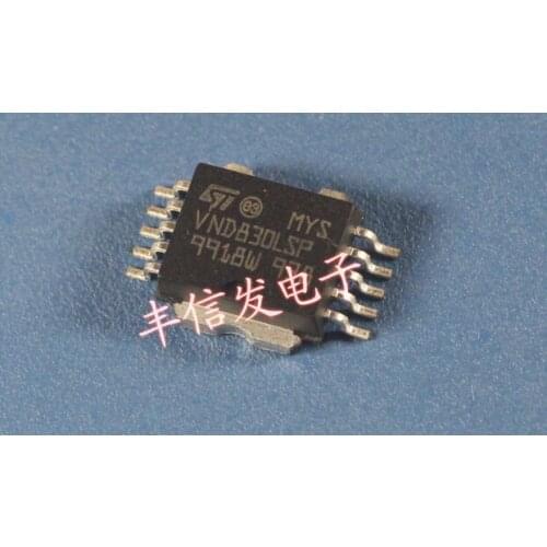 Free Shipping! 5PCS VND830LSP VND830 Double Channel High-Side Driver HSOP-10