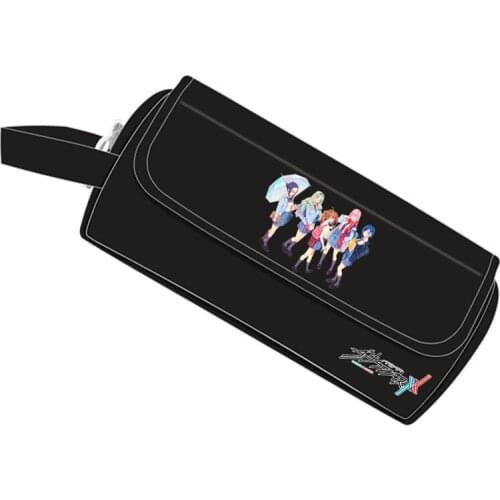 DARLING in the FRANXX Printing Pencil Case Pen Bags Make up Cosmetic Bag Multi-function Stationery Bags Gift Anime Change Bag