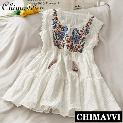 Блузки без рукавов Chimavvi China At AliExpress