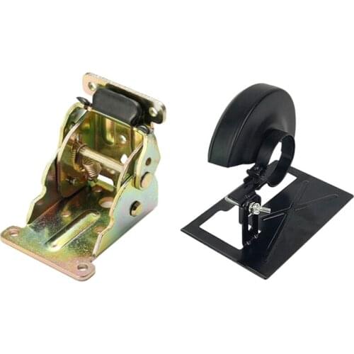 Hot YO-1Pcs Cutting Machine Cutter Metal Bracket Base & 1Pcs 90 Degrees Self-Locking Folding Hinge