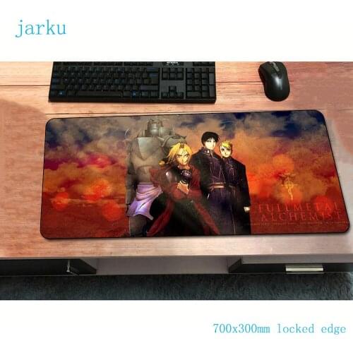 Fullmetal Alchemist mouse pad 700x300x2mm gaming mousepad Birthday notbook desk mat Beautiful padmouse games pc gamer mats