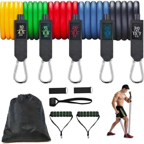 Rubber Tube Resistance Bands Pull Rope Fitness Elastic Training Expander Fitness Gum Elastic Pull Rope Equipment Muskel training
