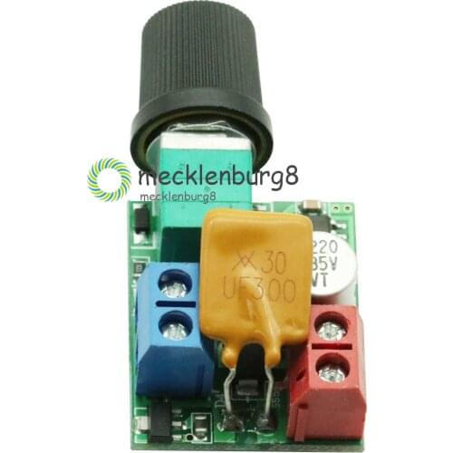 Mini 5A PWM Max 90W DC Motor Speed Controller Module 3V-35V Speed Control Switch LED Dimmer Hot Sale