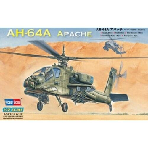 Hobbyboss 87218 1/72 AH-64A Apache Model kit