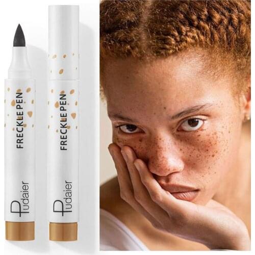 Natural Lifelike Freckle Pen Soft Brown Freckle Pen Lasting Waterproof Dot Spot Create Effortless Sunkissed Makeup