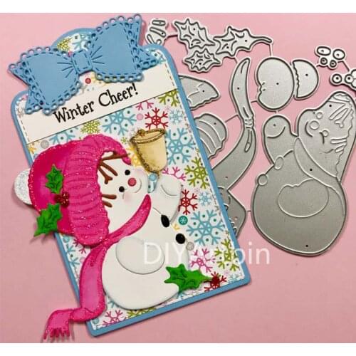 New Christmas Cutting Dies Metal Scrapbooking Dies Metal Nouveau Arrivage 2020 Little Baby Brithday Tag Die
