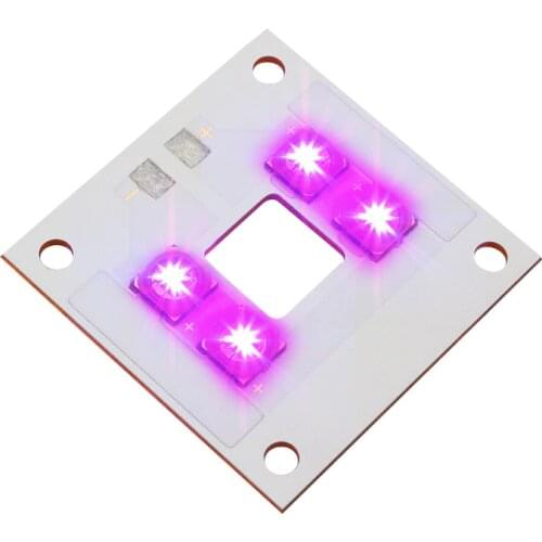 Uv 405nm 40W LED Light source lamp panel copper plate integrated light beads violet for ANYCUBIC Photon UV DLP 3D printer parts