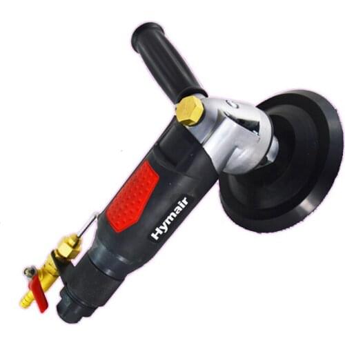 Water-injection Pneumatic Water Mill Machine 5" Professional Air Wet Sander Polisher Stone Polishing Machine