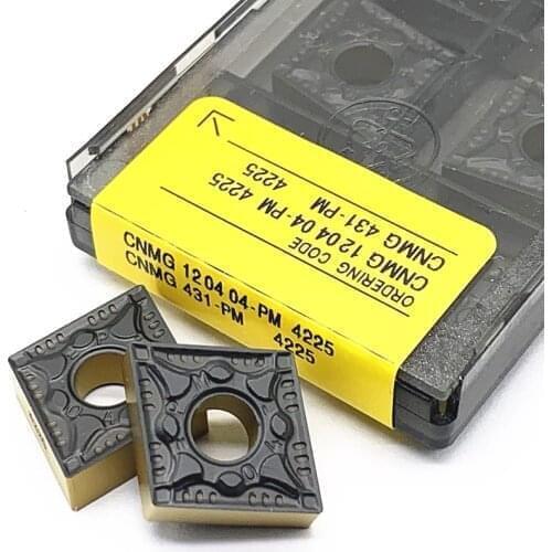 Cutting tool CNMG120404 CNMG120408 PM4225 Carbide Inserts CNMG 120404 120408 PM Metal Turning CNC Machine Milling Lathe Tool