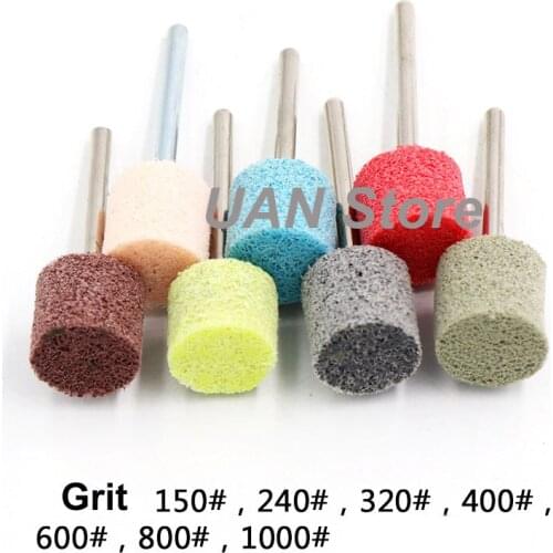 3mm Shank Nylon Fiber Grinding Head Non-woven Polisher Head for Mould Finish Polishing Proccess Electric Grinder Accessories