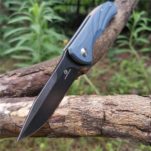 Folding Knives D2 Blade G10 Handle Pocket Knife Portable Utility EDC Tool Good Hunting Camping Survival Outdoor Everyday Carry