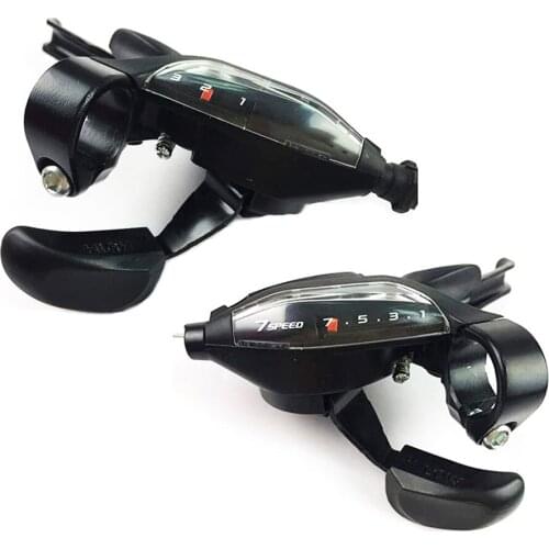 Bicycle Derailleur 3 * 7 Speed Shift Lever & Brake Lever Conjoined Lever Combo Set