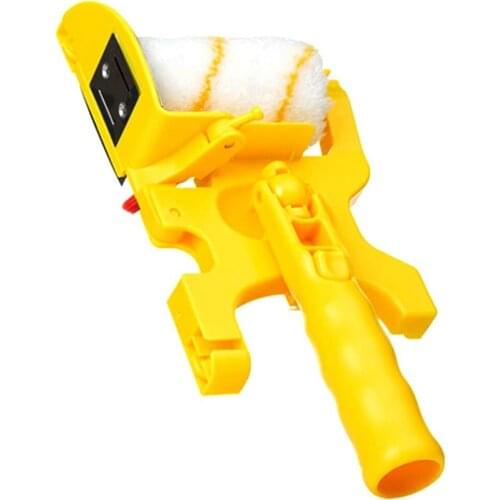 1Set Small Handheld Color Separation Trimming Roller Brush Simple Home Decoration Color Separation Roller Coating TrimmingTool