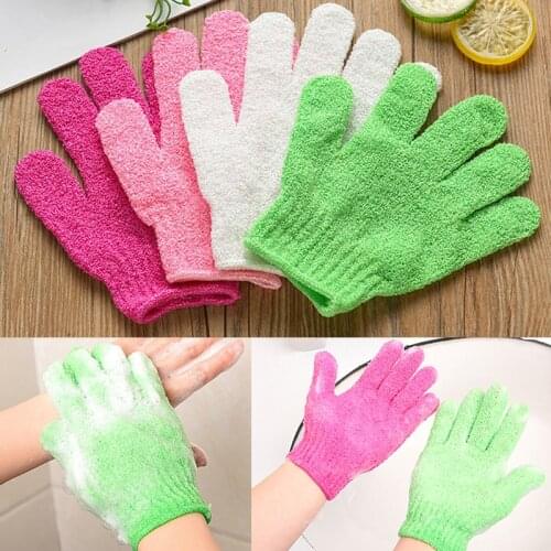 1 Pc(not 1 Pair) Bath Glove Peeling Exfoliating Mitt Glove Shower Scrubber Gloves Resistance Body Massage Sponge Wash Skin
