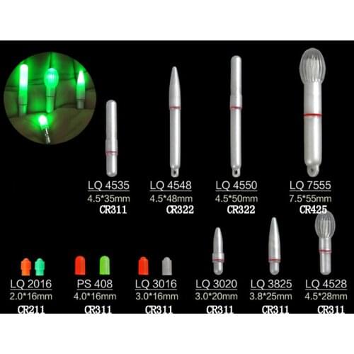 10pc/20pc Electronic Light Stick With CR311 Night Fishing Light Waterproof Gathering Glow Lamp Lightstick Tackle Accessory J359