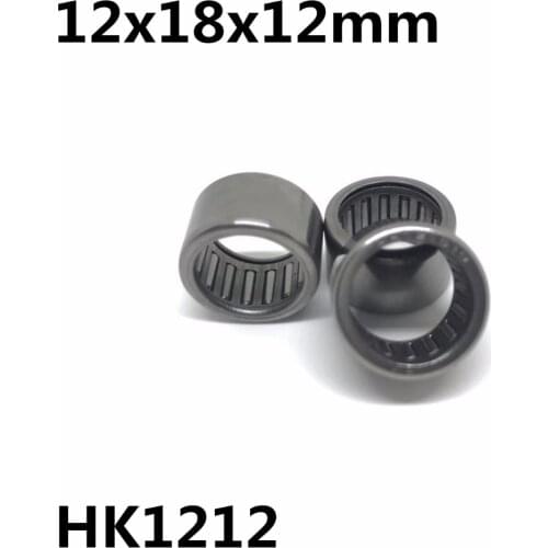 10pcs HK121812 12x18x12 mm 37942/12 Bearing Shell Type Needle Roller Bearings High Quality HK1212
