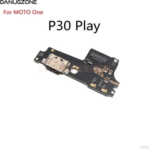 10PCS/Lot For Motorola MOTO One P30 Play XT1941-2 USB Charging Dock Jack Plug Socket Port Connector Charge Board Flex Cable