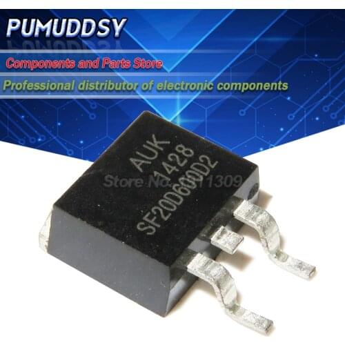 10PCS SF20D600D2 TO-263 SF20D600 TO263 20D600 20D600D2 600V 20A